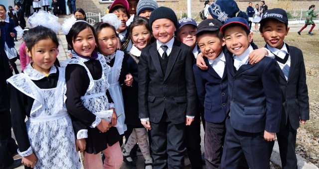 School Hopping in the Kyrgyz Tien-Shan Mountains