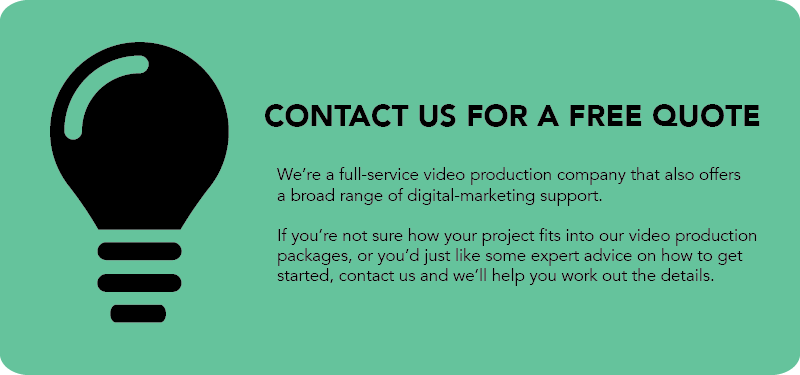 Custom quote for video production